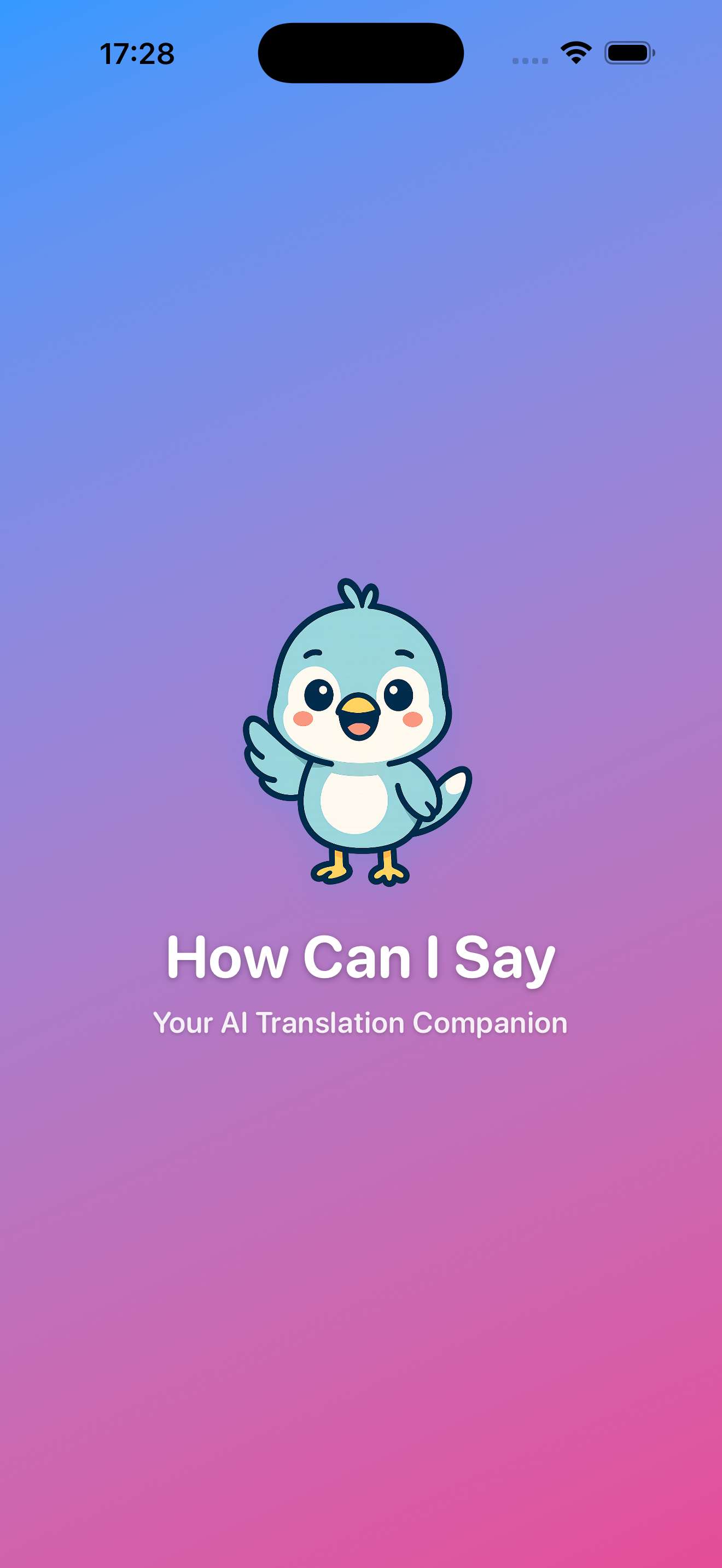 Context-aware translation screenshot